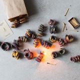 Feueranzünder aus Bienenwachstüchern