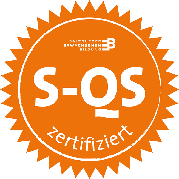 Bienenlieb wurde mit dem S-QS Zertifikat der Salzburger Erwachsenenbildung ausgezeichnet